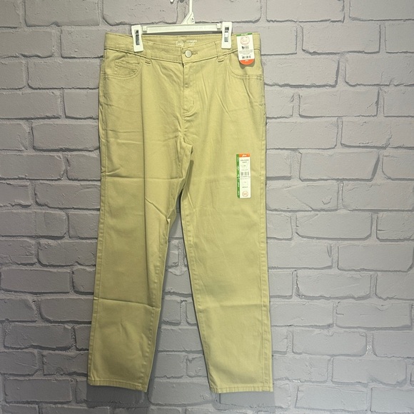 NEW Wonder Nation Beige Straight-Leg Pants size 14 - Picture 5 of 5